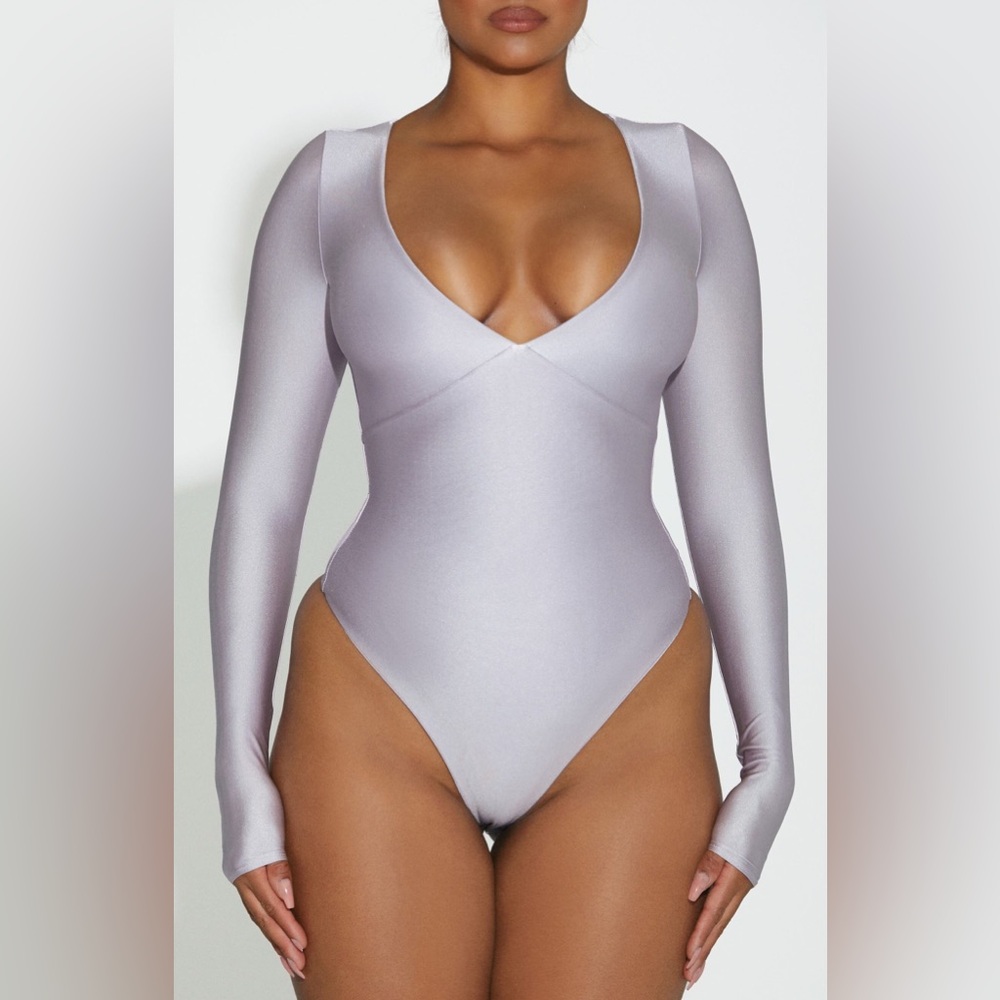 Naked Wardrobe The Sleek Energy Bodysuit